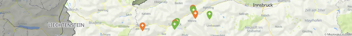 Map view for Pharmacies emergency services nearby See (Landeck, Tirol)